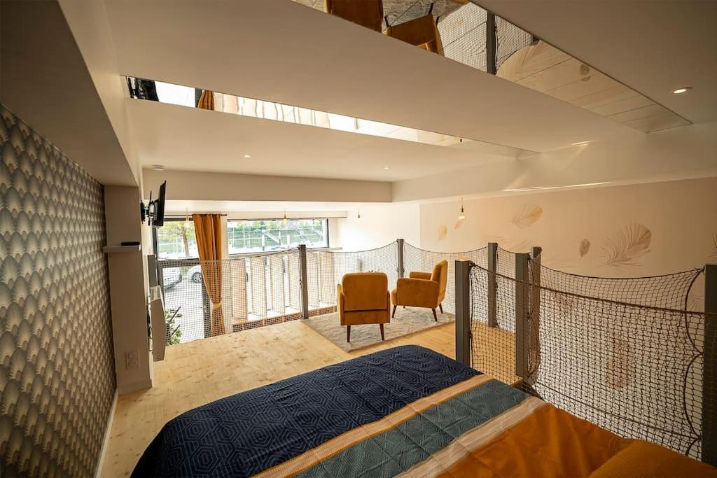 Апартаменты Loft De Luxe Le Chic, Grand Jacuzzi, Vue Port De Plaisance Сен-Валери-ан Ко Экстерьер фото