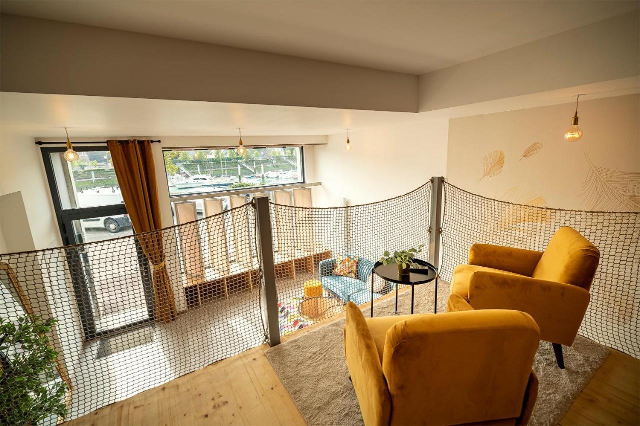Апартаменты Loft De Luxe Le Chic, Grand Jacuzzi, Vue Port De Plaisance Сен-Валери-ан Ко Экстерьер фото